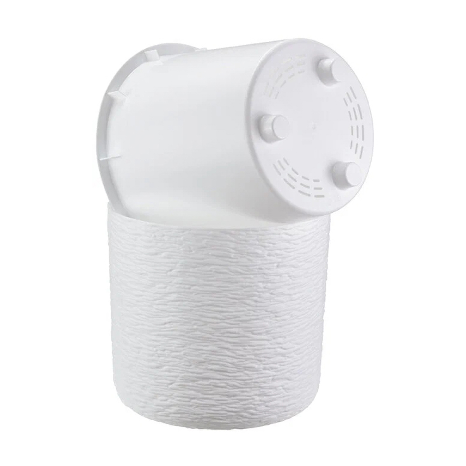 Кашпо пластм. "Сланец"  9,5л d верха 280мм h265мм со вставкой Белый М3200 ("М-П")*1/6 Кашпо пластм. "Сланец"  9,5л d верха 280мм h265мм со вставкой Белый М3200 ("М-П")*1/6