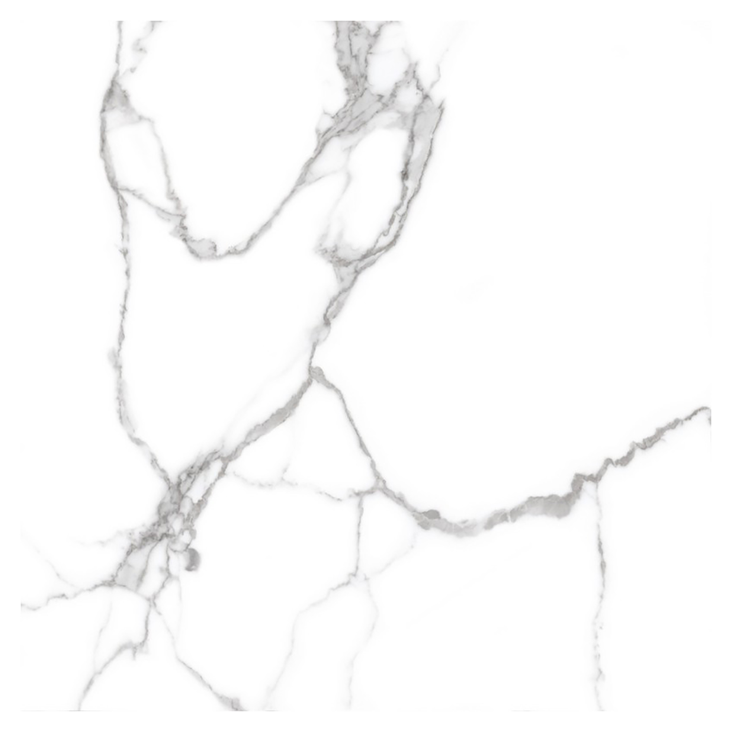 Керамогранит 1.44 м² Global Tile Oasis GT60602503MR, 600х600х9 мм, глазурованный, белый