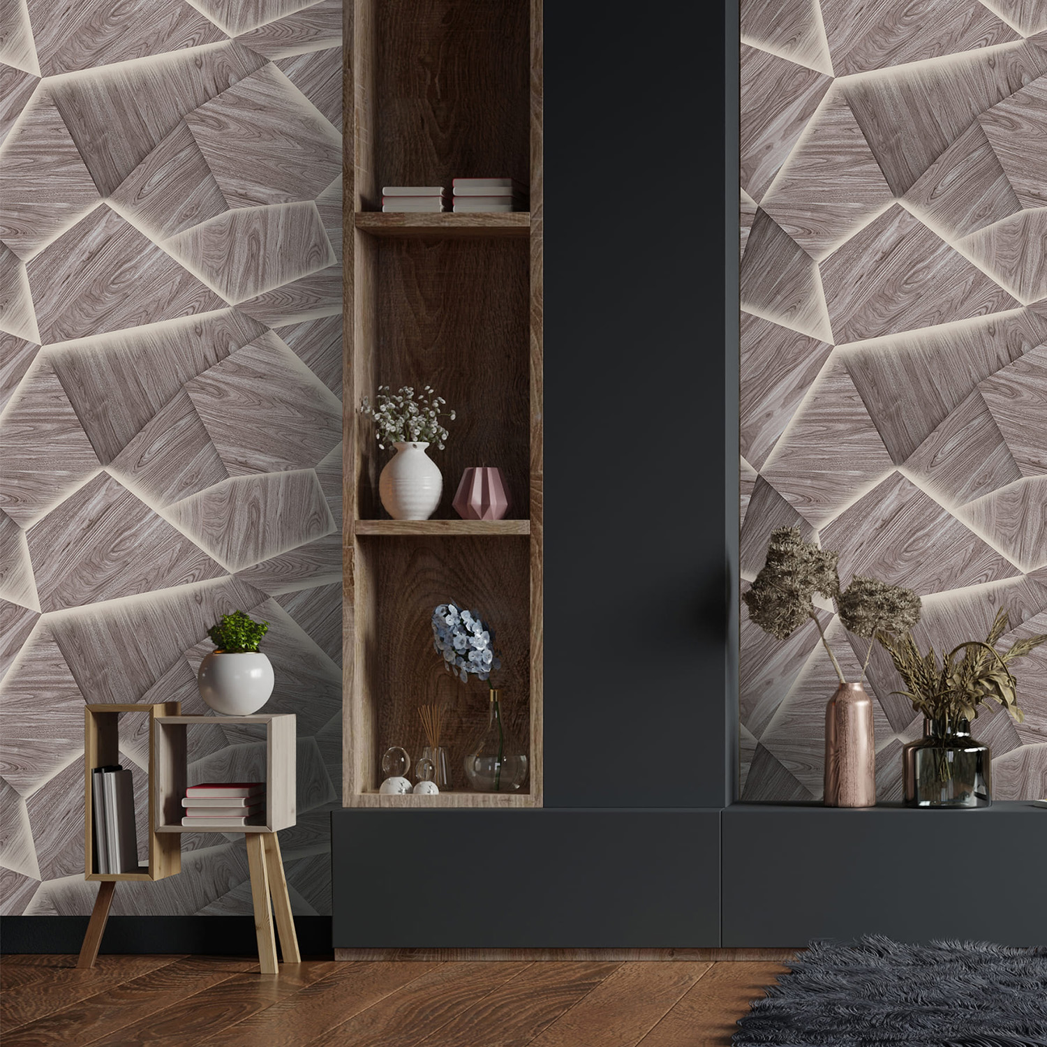 Обои флиз Victoria Stenova Woody 286687 1.06*10м *6