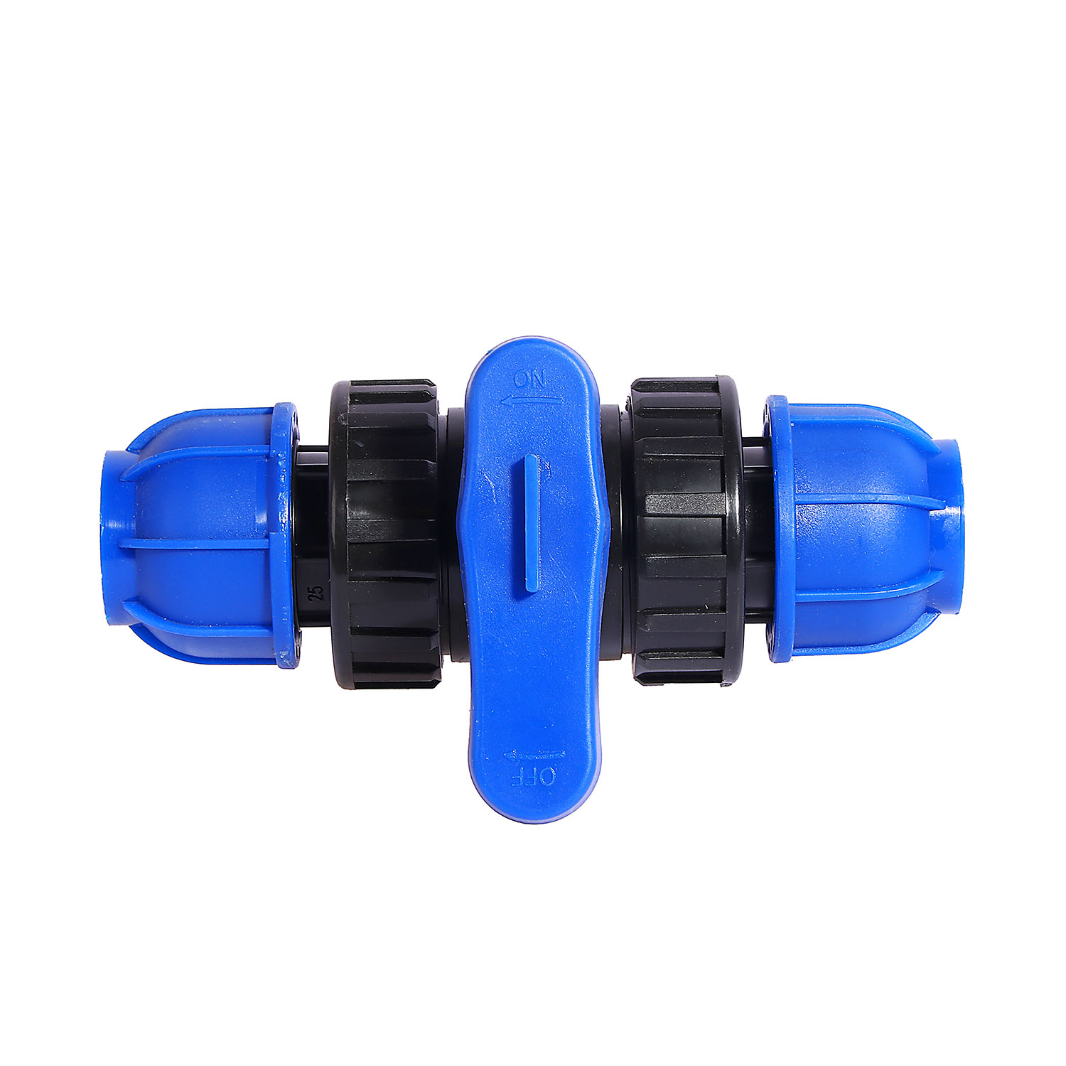 Кран шаровый ПНД Ø 25х25 *1/100