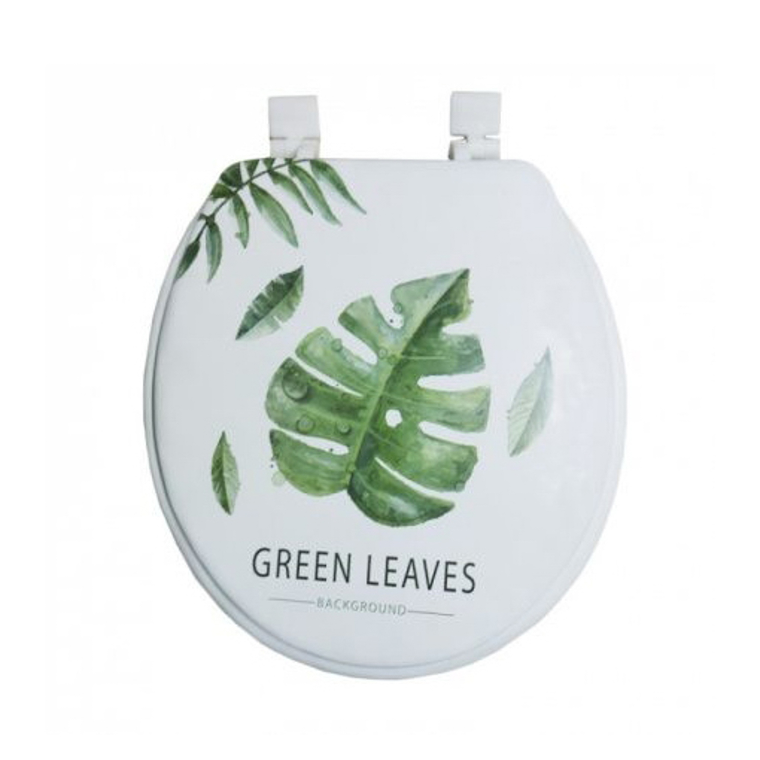 Сиденье для унитаза Delphinium Папоротник, 41х36х4 см, мульти Сиденье для унитаза Delphinium Папоротник, 41х36х4 см, мульти