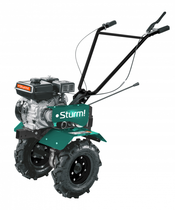 Мотоблок бензиновый 4Т 7 л.с бак 3,6л шир/глуб обраб 60-85/15см 4 скор GK827Cl10-LG STURM *1