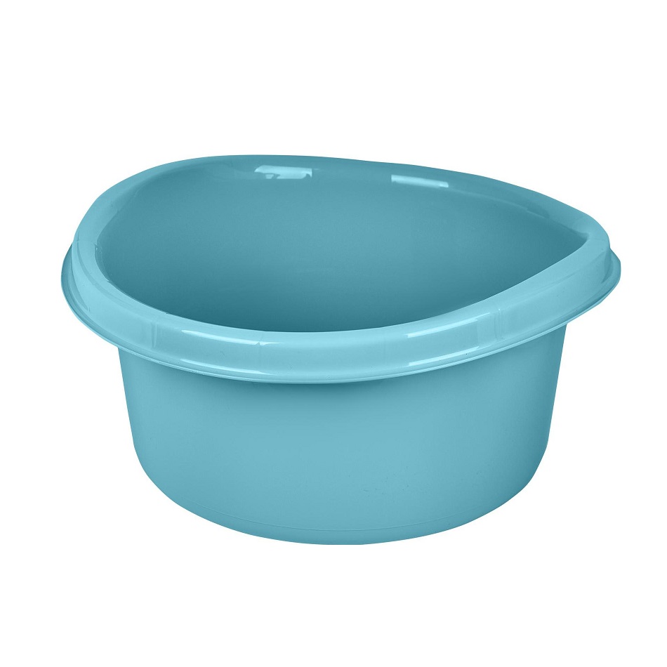 Таз пластм. 12л "Vogue" Небесный арт.SV3939НБС ("Spin&Clean") *1/10