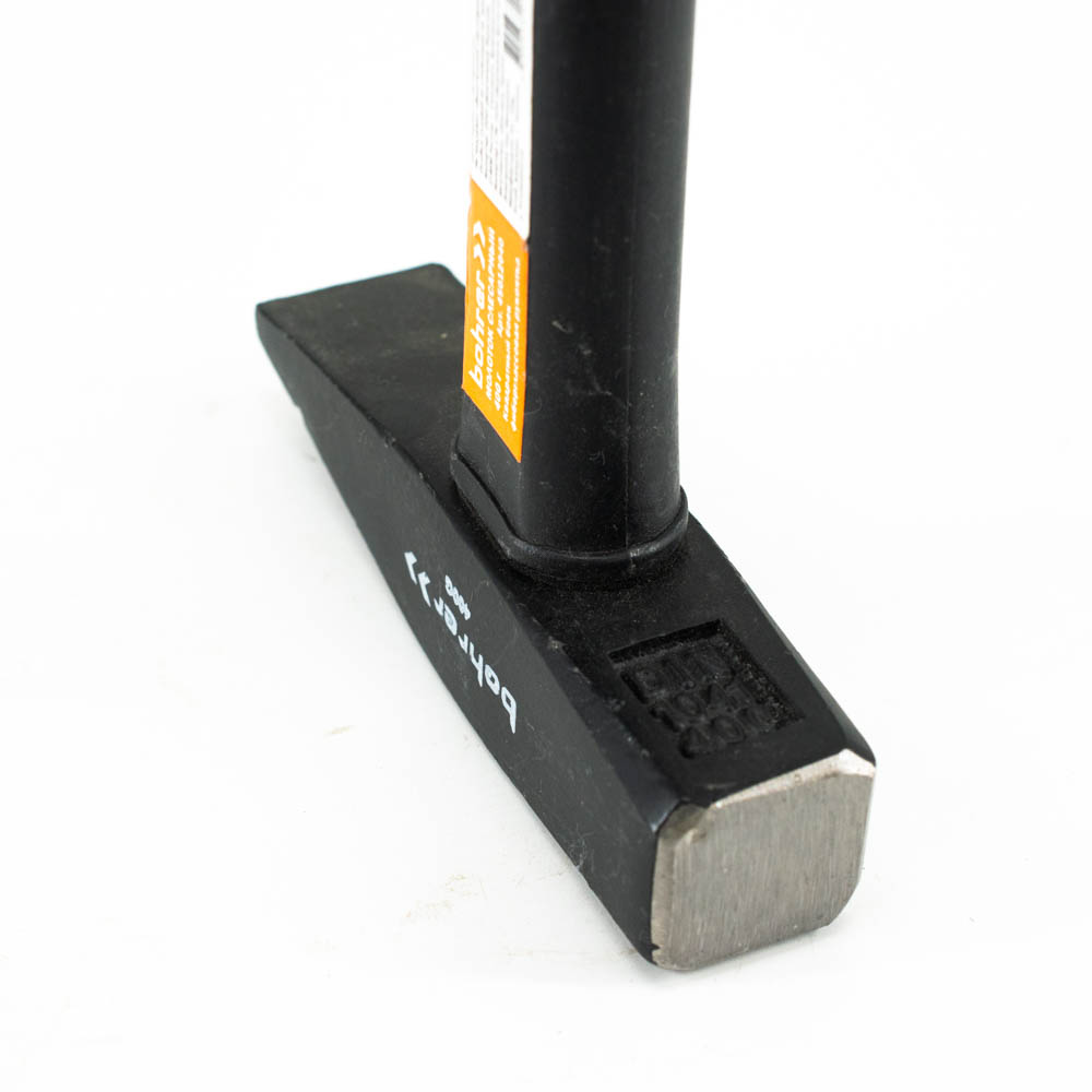 Молоток 0.4кг стальной фибергласовая обрезин. ручка арт.45012040 Bohrer *1/6/36