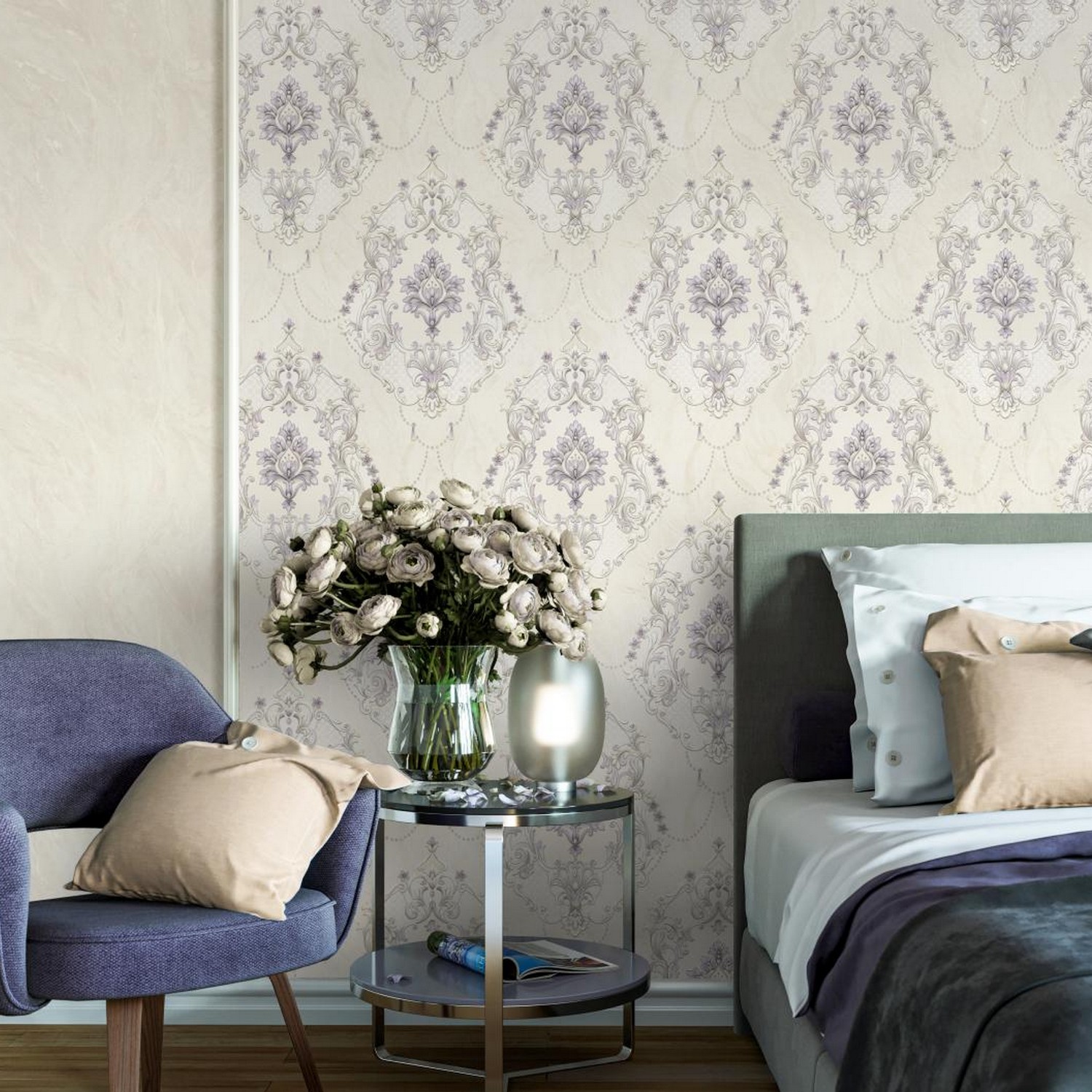 Обои флиз "Палитра" Linara фон PL72331-44 1,06*10м *8