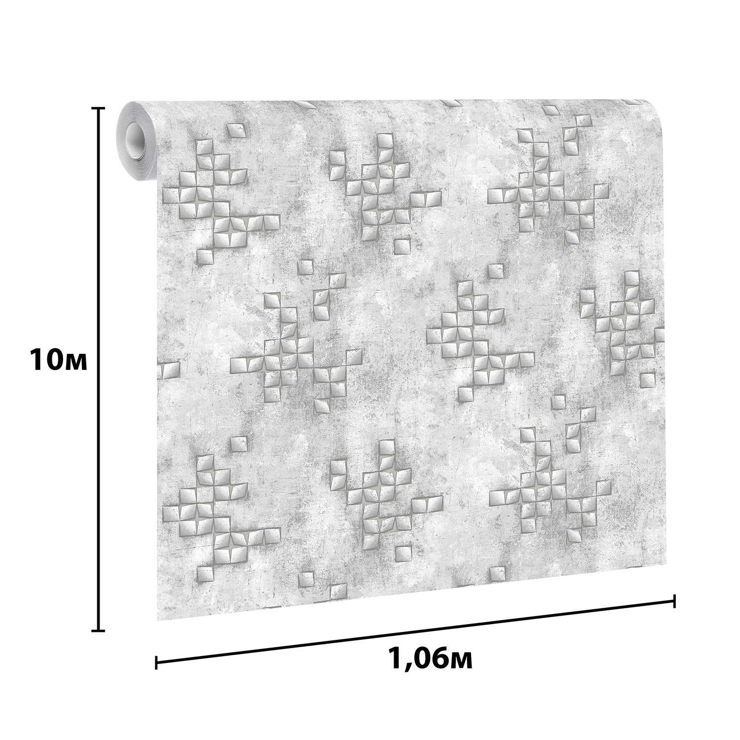 яяяОбои флиз. "Эрисманн" Profi Deco Tetris 60716-03 10.05х1.06м *6