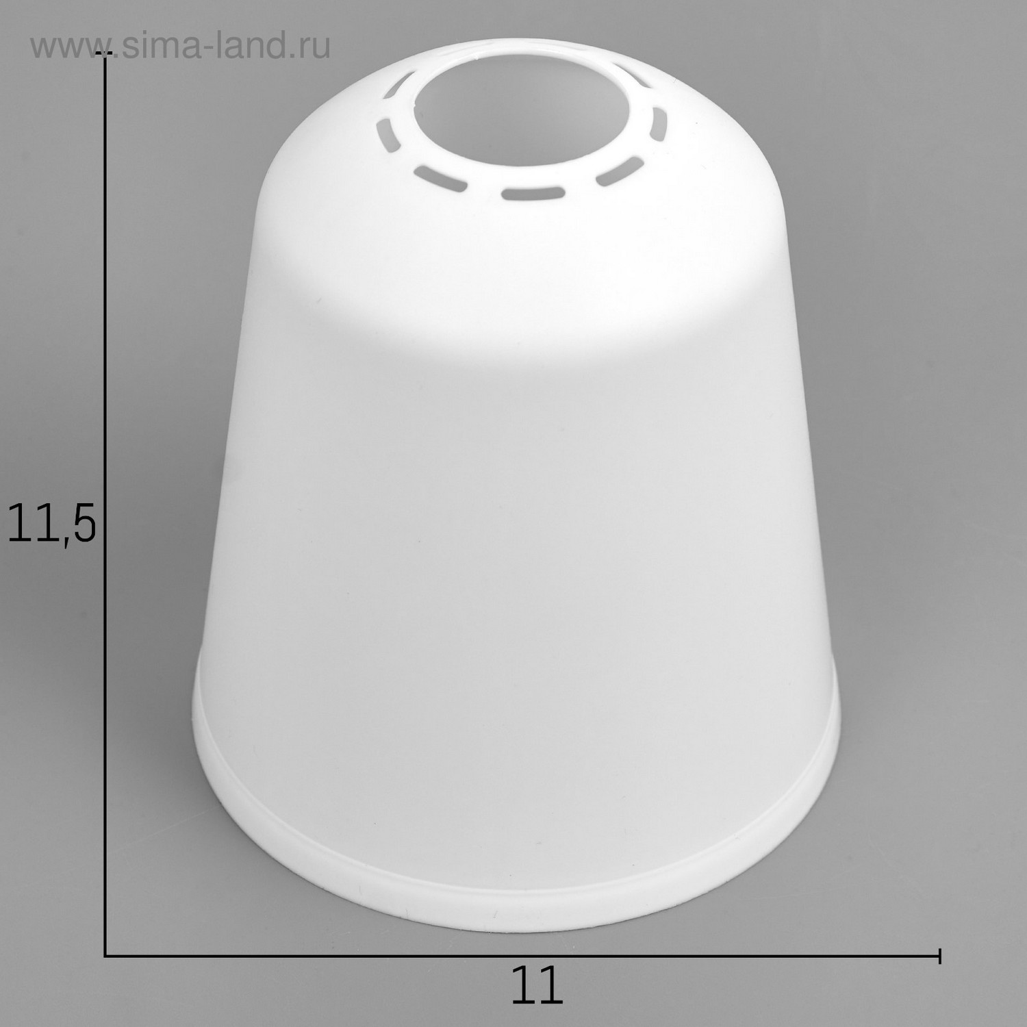 Плафон универсальный "Цилиндр"  Е14/Е27 снежно-белый 11х11х12см   4931338