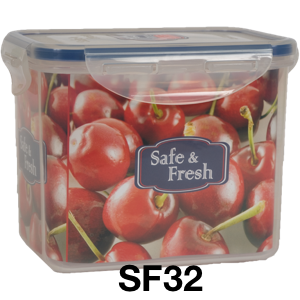 Контейнер д/прод. пластм. "Safe & Fresh" 1,0л с кр. прям. SF3-2 (Tek.A.Tek)*1/32