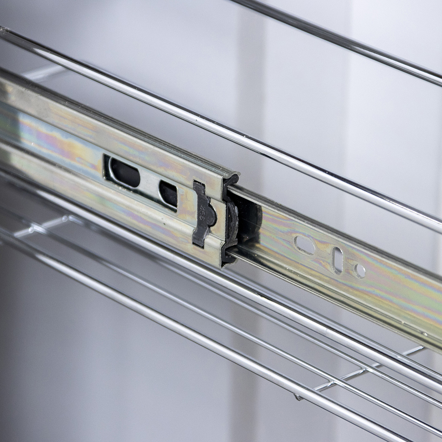 Шкаф напольный бутылочница 200х850х600 мм BROZEX-WOOD Camellia, серый / юта