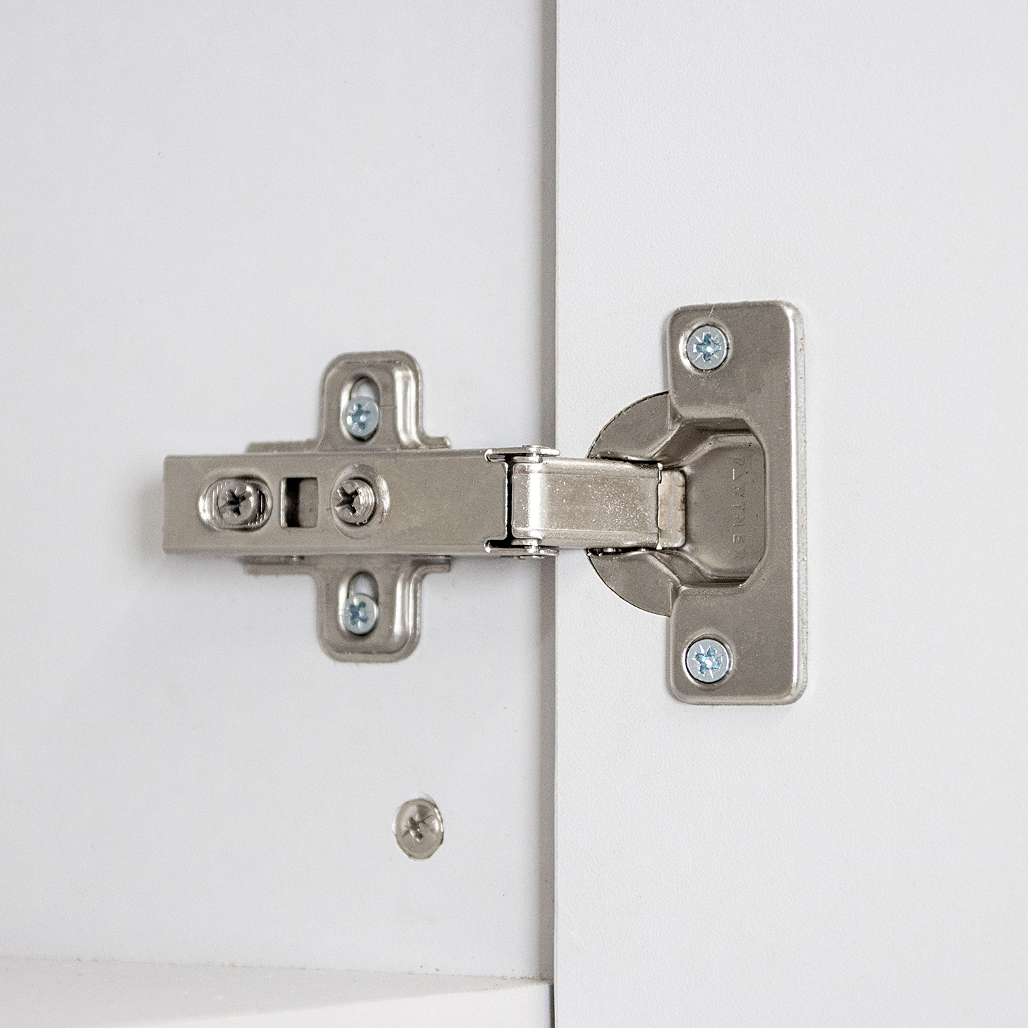 Шкаф навесной 600х676х290 мм BROZEX-WOOD Серый лед, с двумя дверцами, серый / графит