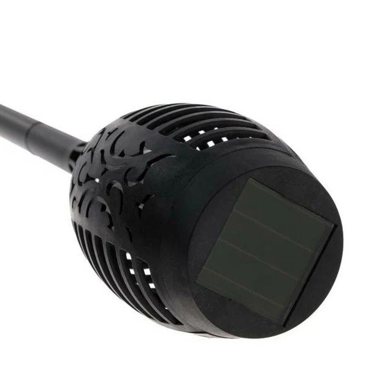 яяяСветильник-факел уличный, 12 LED, солнечная батарея, эффет горящего огня, 50 см, d-7,5 см  5396861