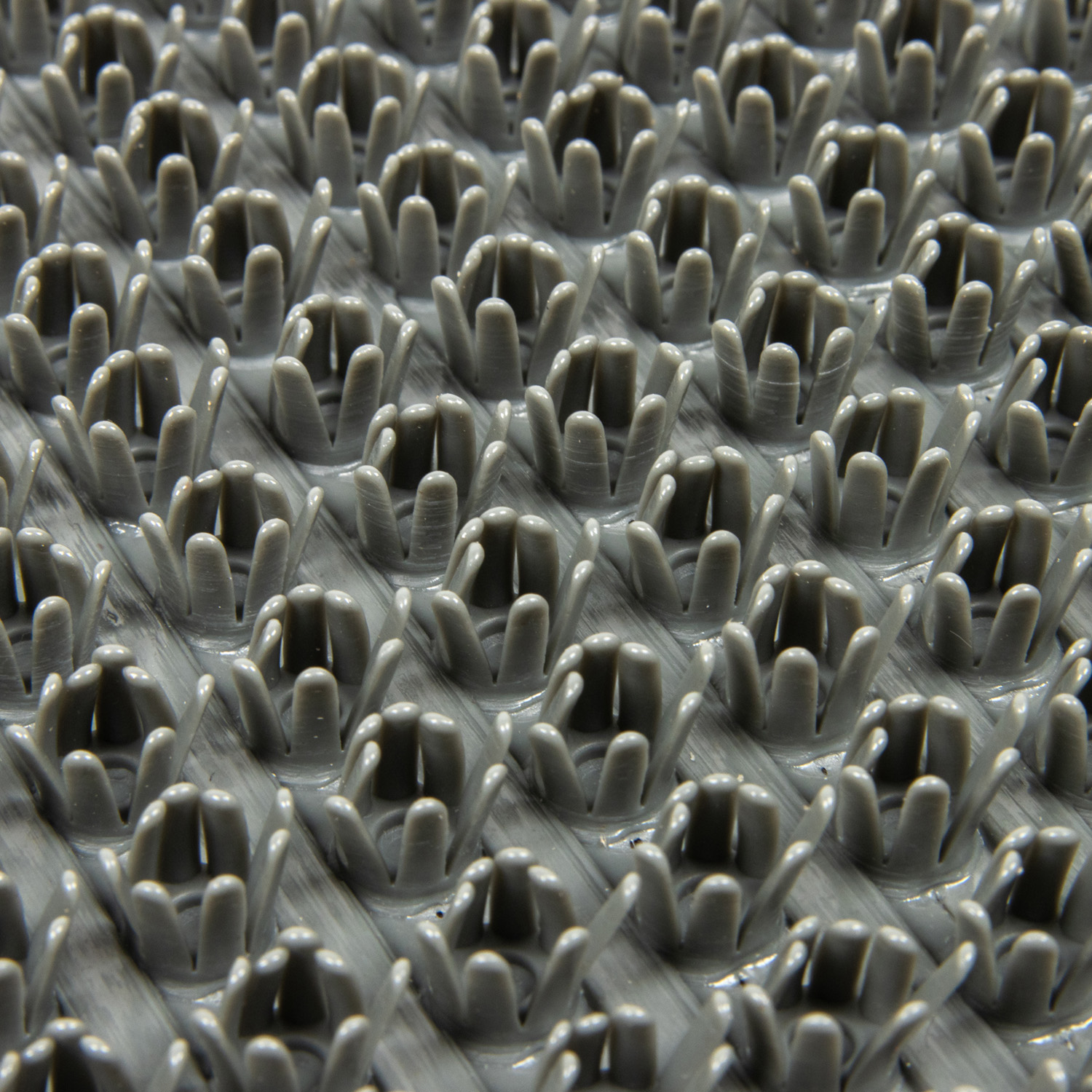 Коврик щетинистый 60*90 см на прот. осн. (мок.асфальт)  "KOVROFF" Травка (арт.12127) *1/25 (МЭ75)