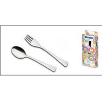 яяяНабор столовых приборов нерж. детский 2пр.TRAMONTINA 66970/030 *1/15