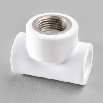 Тройник комбинированный PPRC внутр. резьба Ø 32х3/4"х32 *10/25