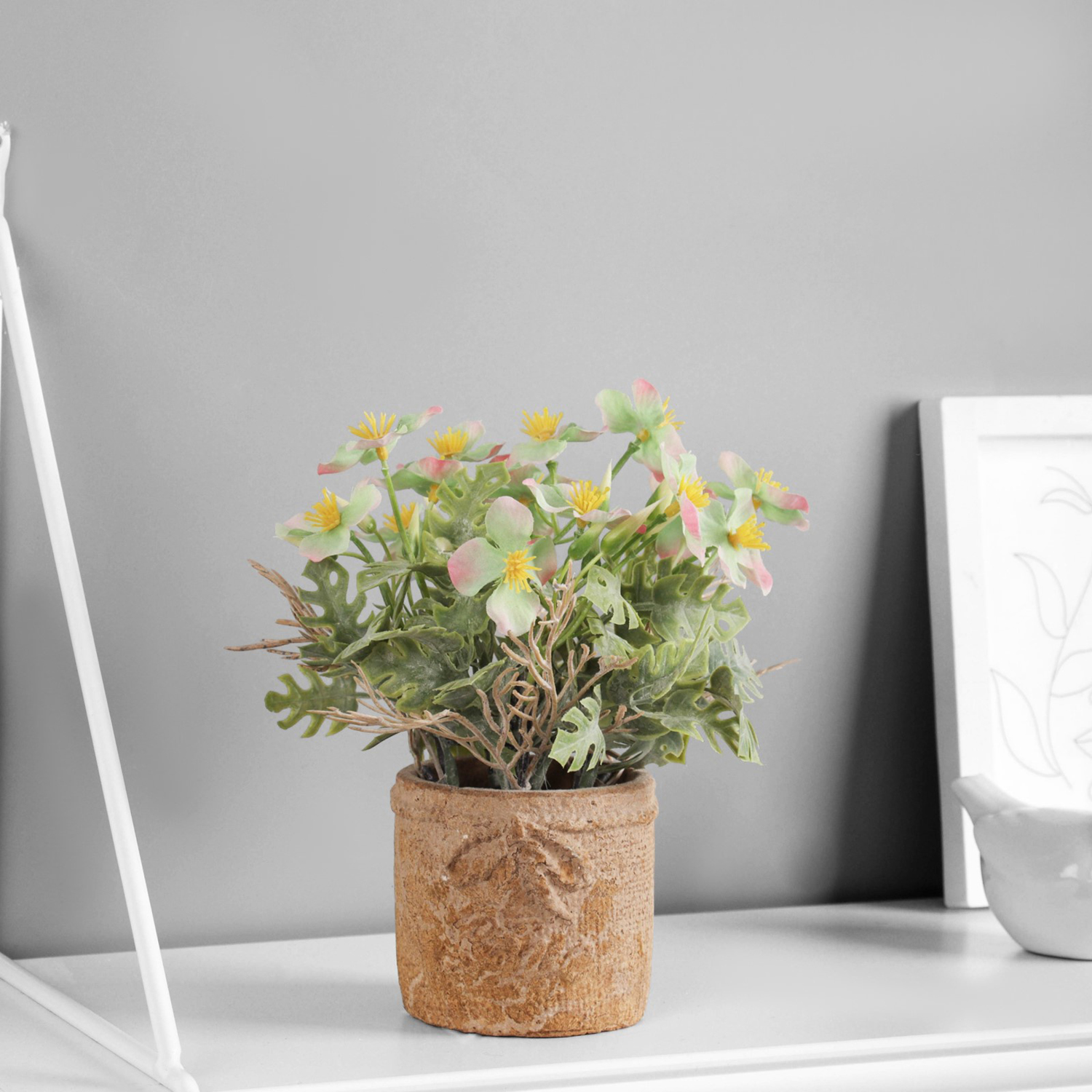 Бонсай "Лапчатка экстра" 8х18 см, микс  10325077