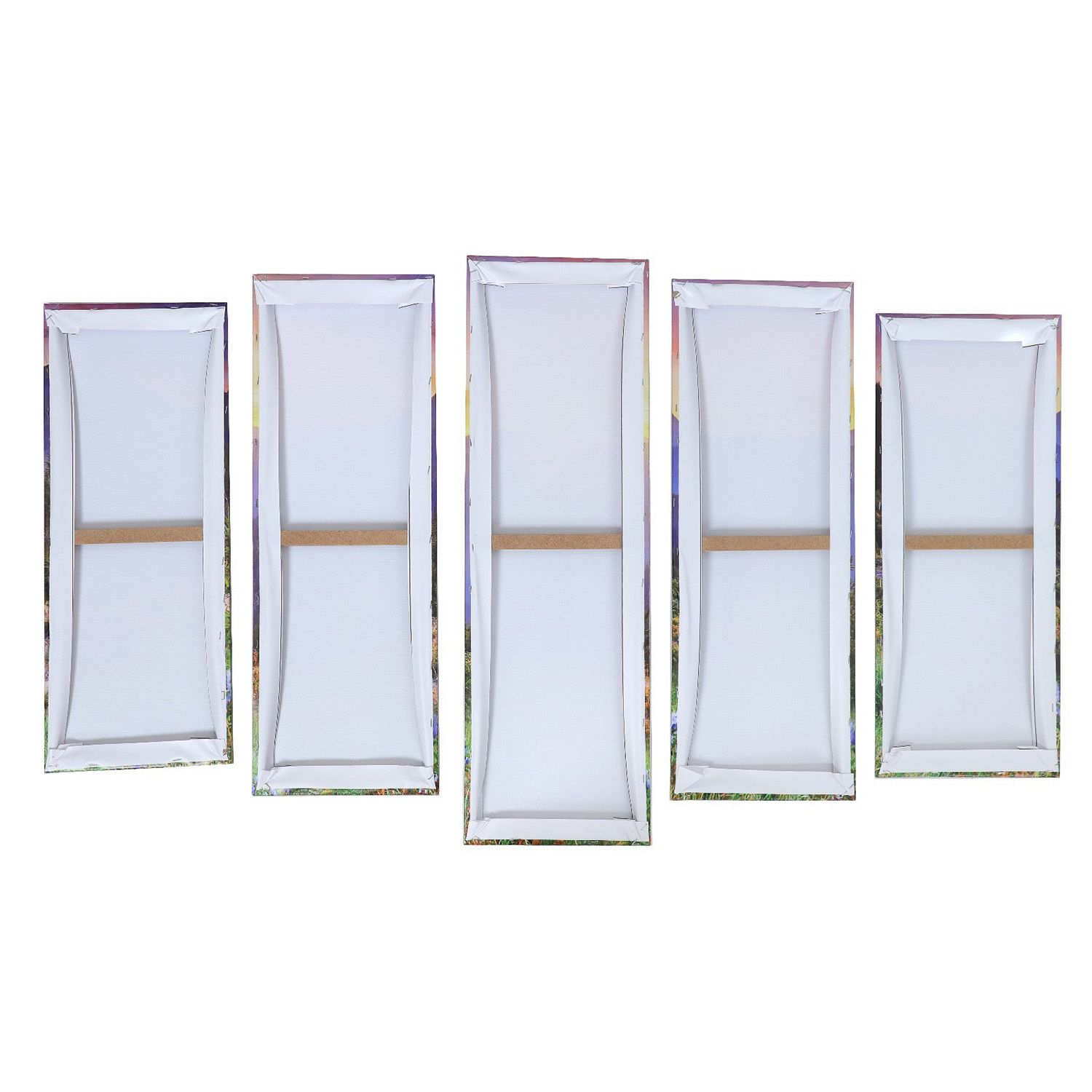 Картина модульная на подрамнике "Восход в горах" (2-25х63; 2-25х70; 1-25х80) 125х80см 4038031