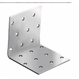 Уголок крепежный 80х80х40 мм ТехноСервис KUR, равносторонний