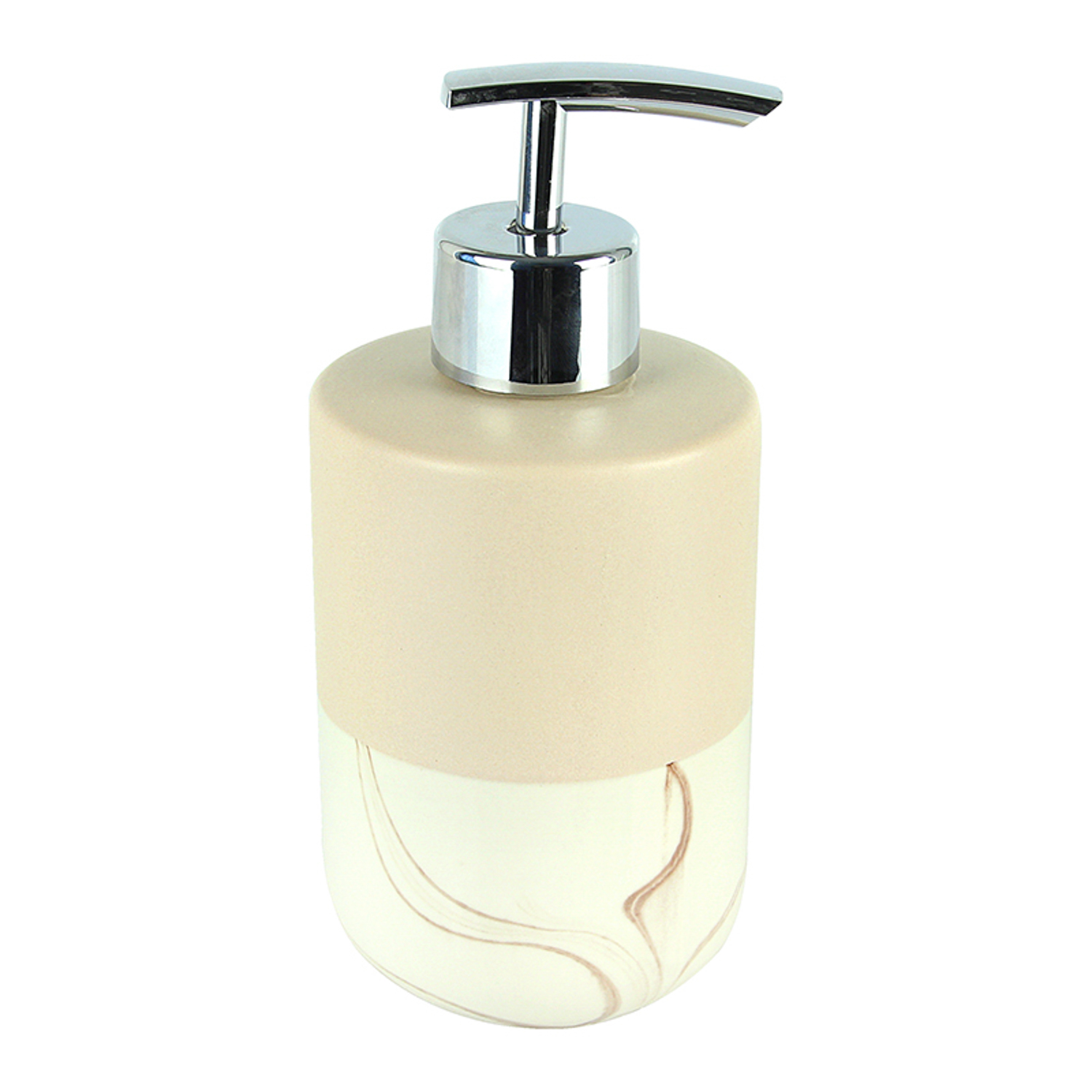 Дозатор для жидкого мыла Delphinium коллекция "Крема Нова", керамика 106296 *1/24 Дозатор для жидкого мыла Delphinium коллекция "Крема Нова", керамика 106296 *1/24