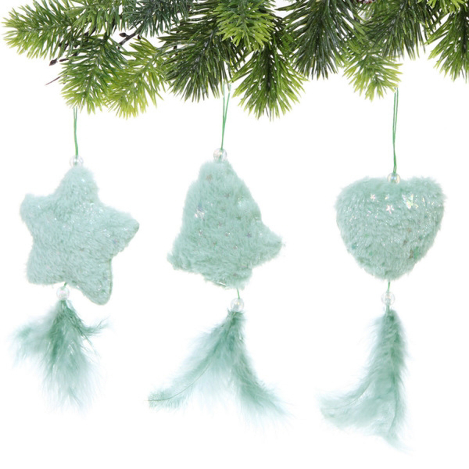 Подвеска "Волшебная фигура" 21 см (в ассортименте), Зеленый