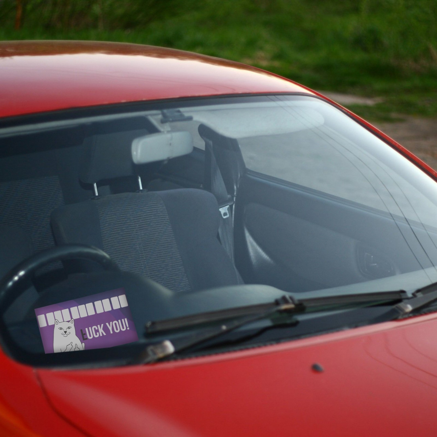 яяяАвтовизитка "Котик" 9215581