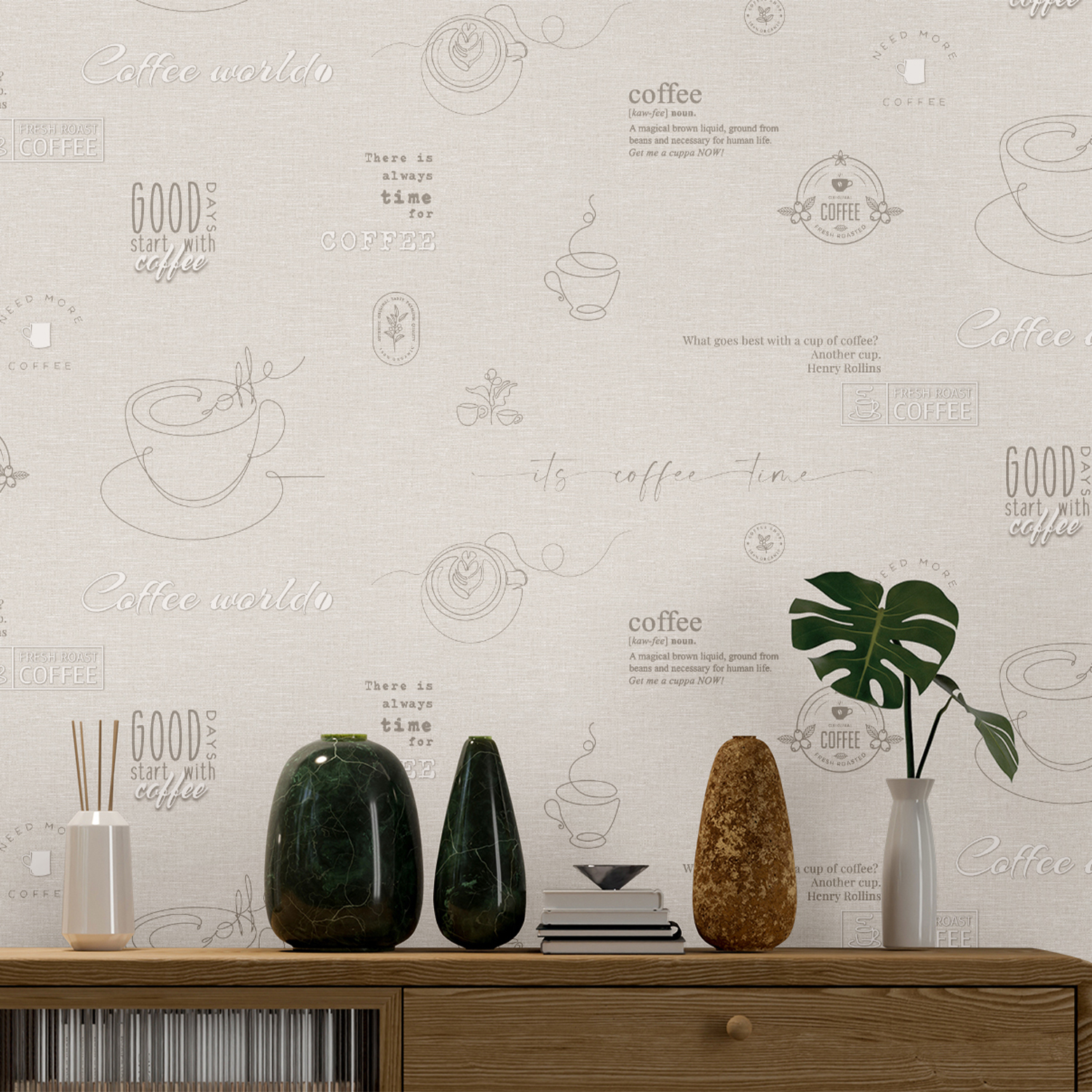 Обои  флиз Ateliero Cafe (беж.) 589692 1.06*10м *6