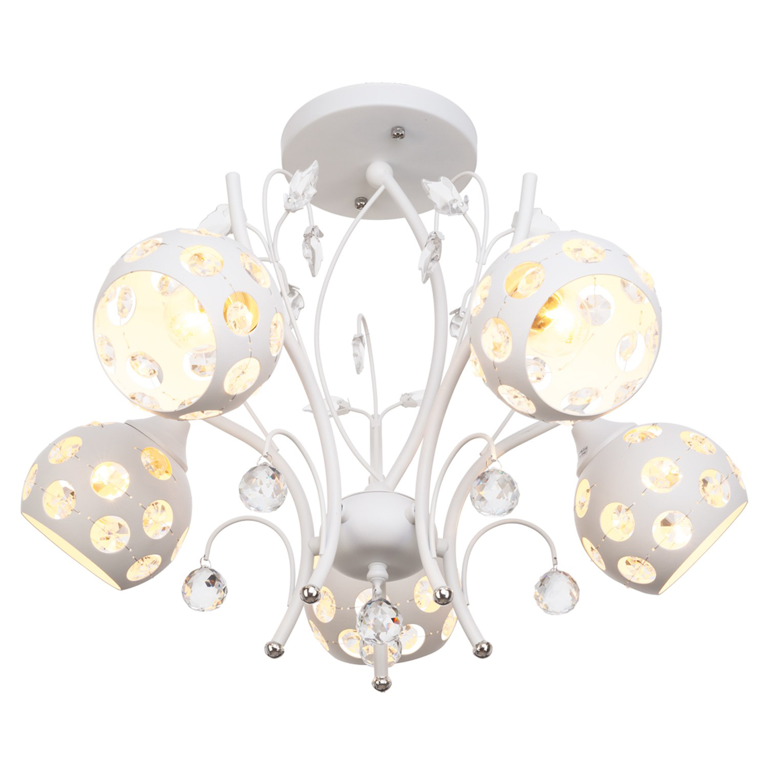 Люстра 25901/5WT Е27 5*60W S=11м2  *1