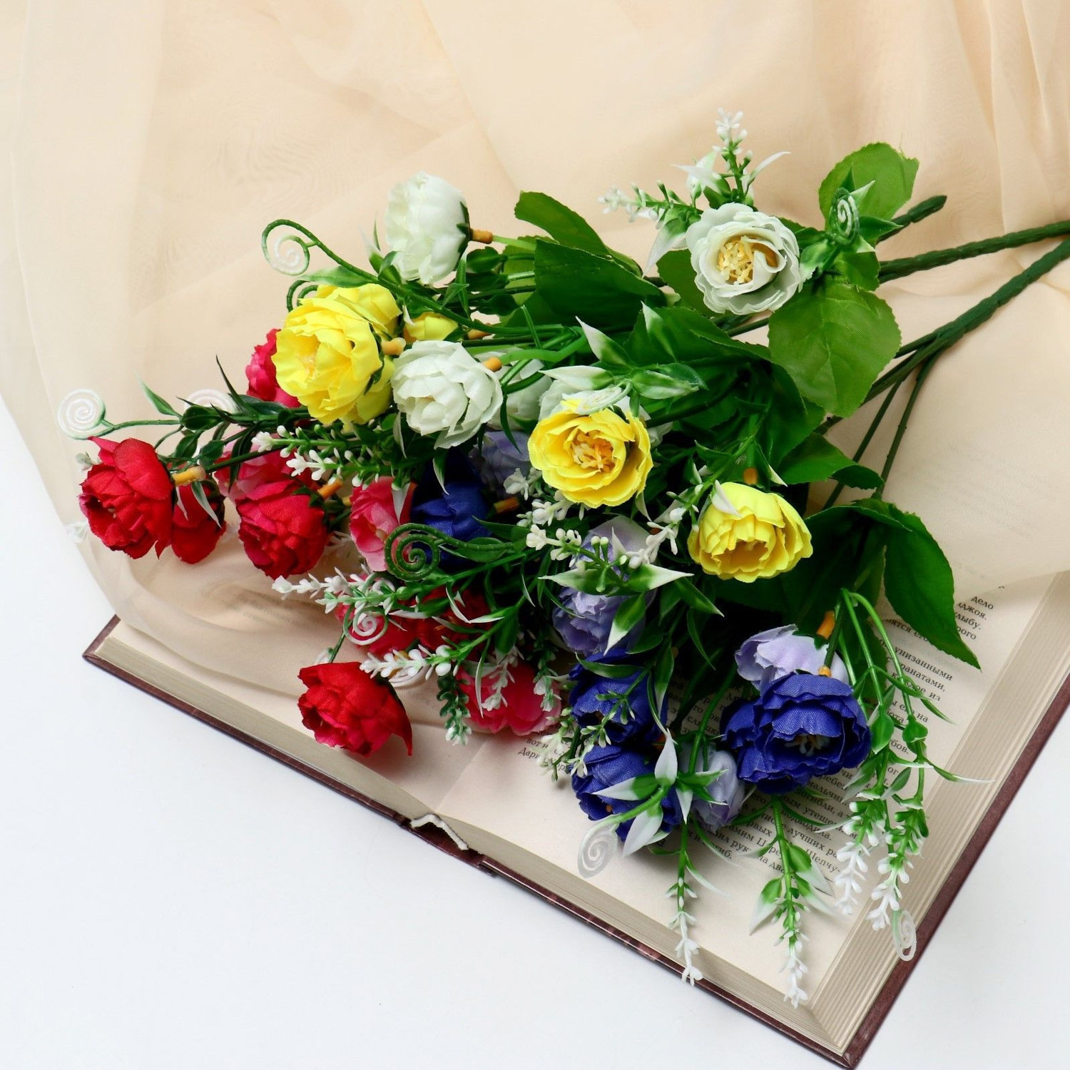 Букет "Купальница" 26 см, микс 3933315