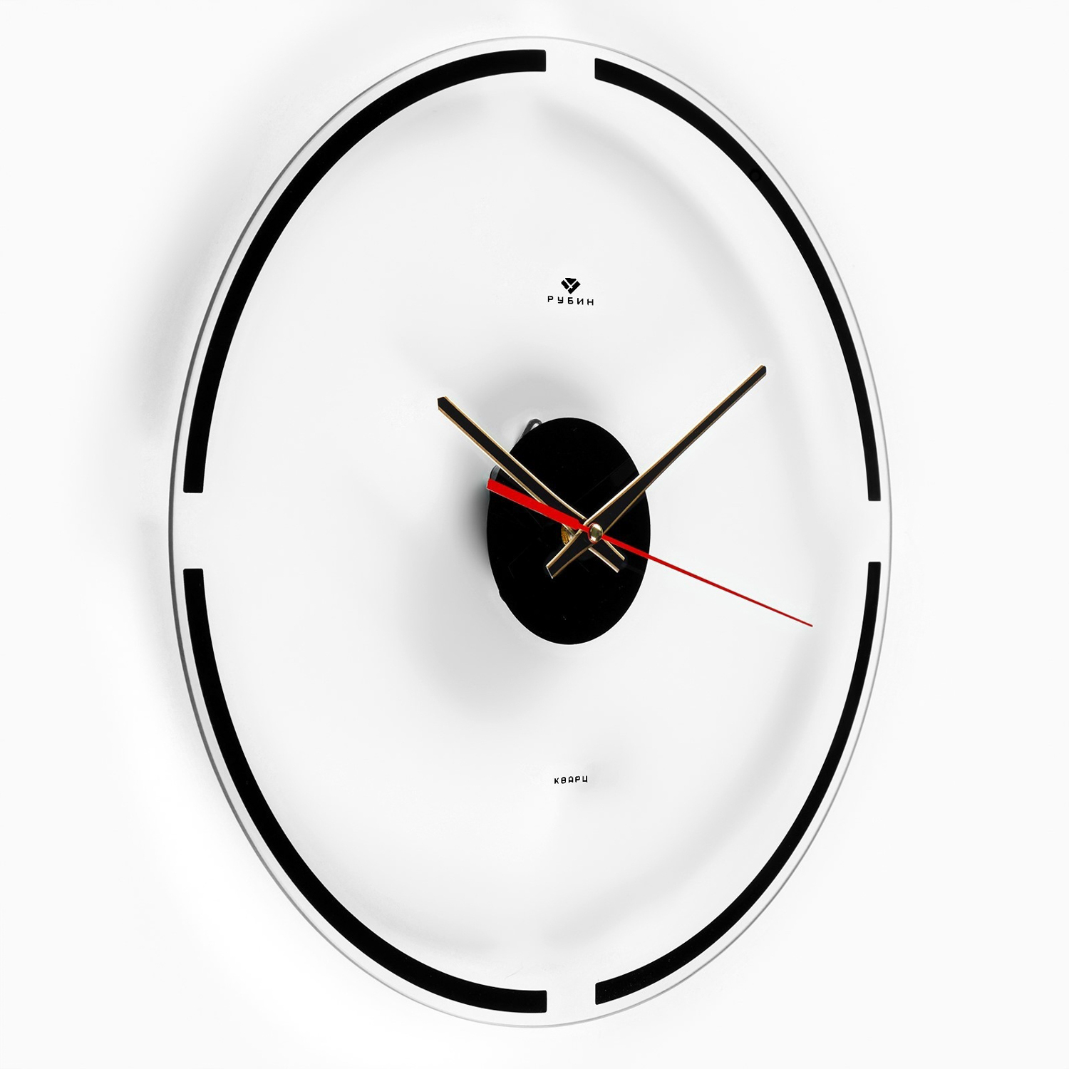 Часы настенные, серия: Интерьер, "Минимализм", плавный ход, d-39 см 9823649 Часы настенные, серия: Интерьер, "Минимализм", плавный ход, d-39 см 9823649