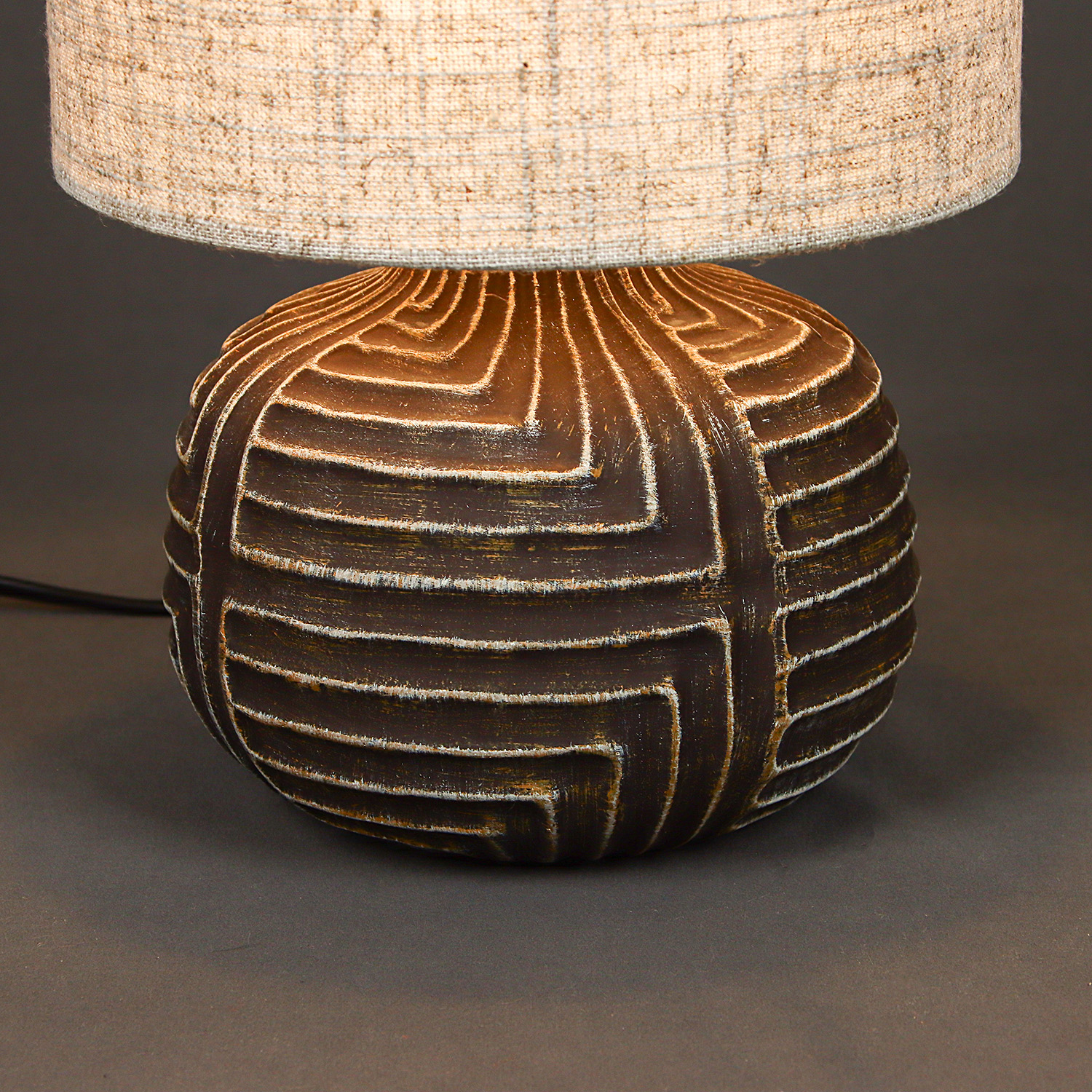 Лампа настольная G32214/1T BK GR  Е14 40Вт S=2м2 *1/12