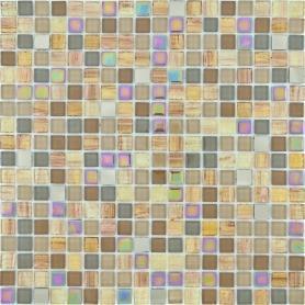 Мозаика 30х30 см Гранит Холл LARJ 16, 0.09 м², стекло, бежевый