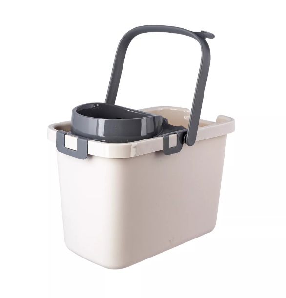 Ведро д/мытья пола пластм. со вставкой для Отжима  9,5л прямоуг."Smart" арт.34810 "Полимербыт" *1/9 Ведро д/мытья пола пластм. со вставкой для Отжима  9,5л прямоуг."Smart" арт.34810 "Полимербыт" *1/9