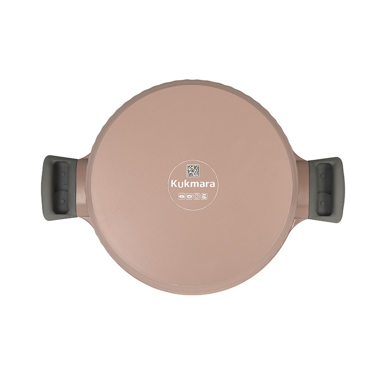 Кастрюля алюмин. антипригарная "Kukmara" "Stella" Cappuccino 4,2л Стекл.кр. кск42а *1/3 Кастрюля алюмин. антипригарная "Kukmara" "Stella" Cappuccino 4,2л Стекл.кр. кск42а *1/3