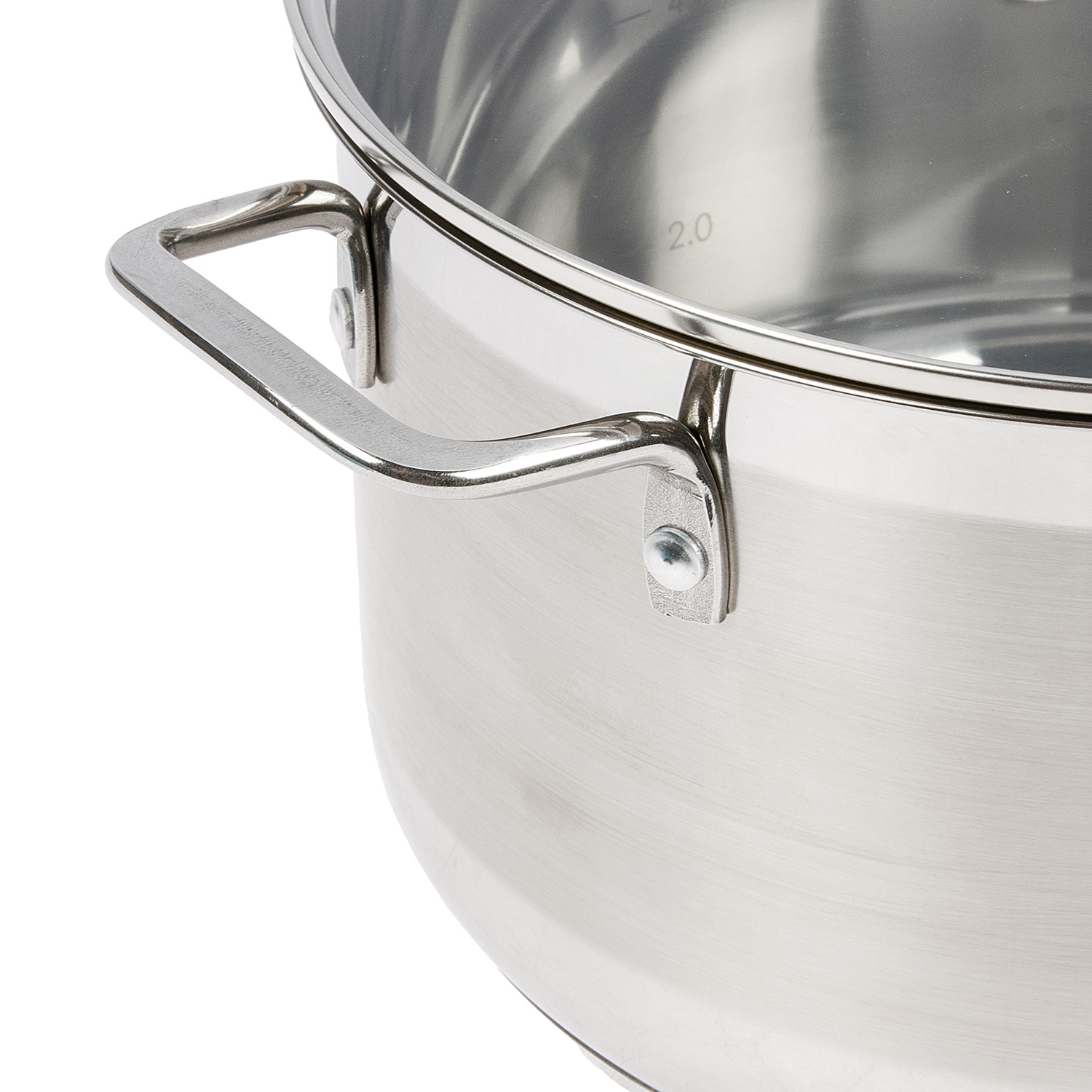 Кастрюля нерж. "Kukmara" "Orion" 6л Стекл.кр., d дна 220мм (подх. д/Индукц.пл.) ORN-CA6024G *1/4 Кастрюля нерж. "Kukmara" "Orion" 6л Стекл.кр., d дна 220мм (подх. д/Индукц.пл.) ORN-CA6024G *1/4