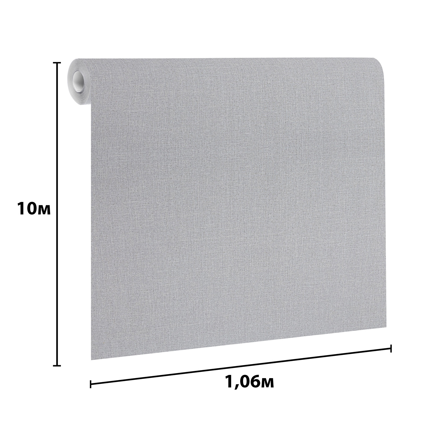 Обои флиз "Палитра" Oliver 2 фон (серый) VV72301-44  1,06*10м *1/6