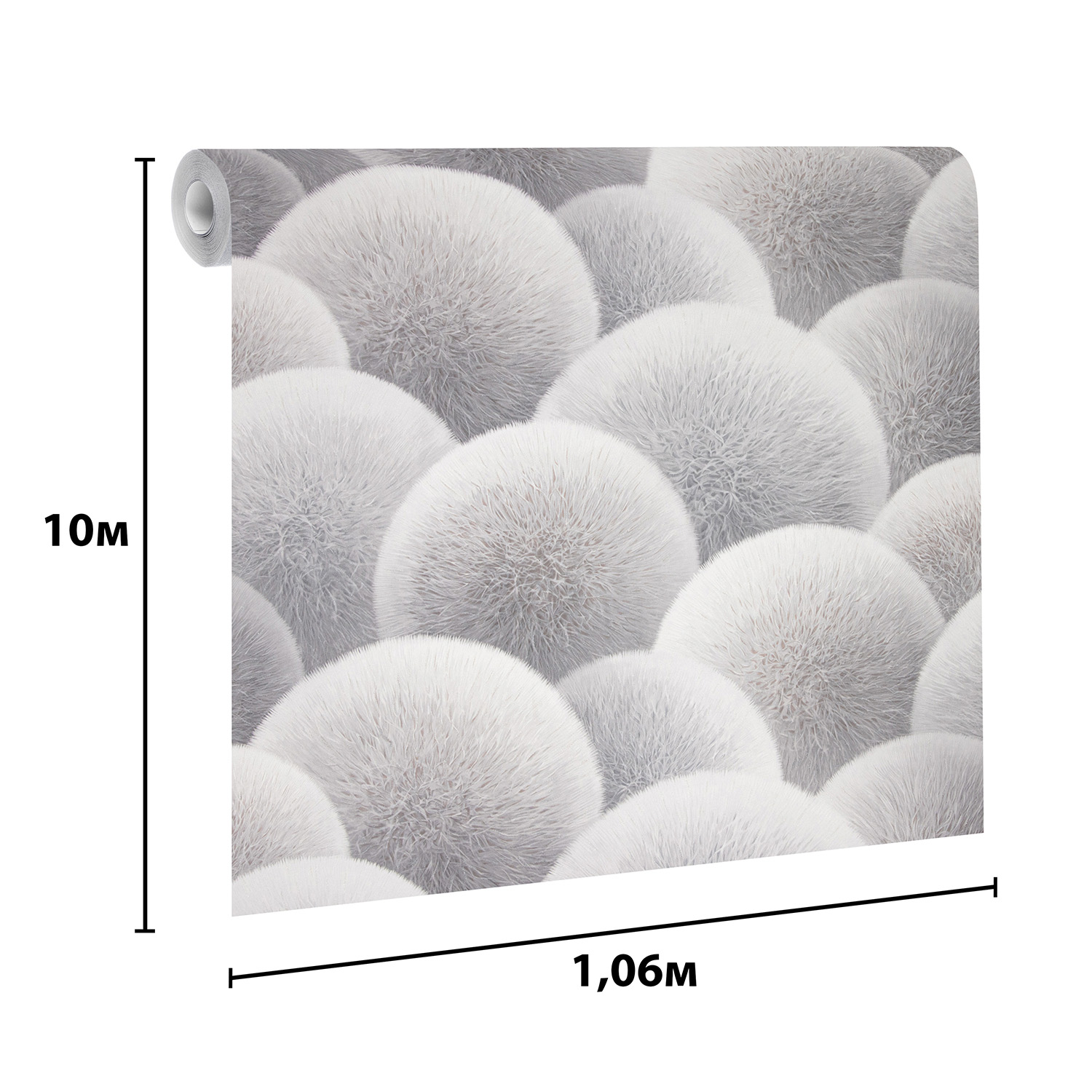 Обои флиз "Антураж" Puff AN8889-12 10*1,06м *6