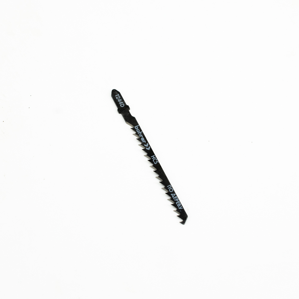 Пилки для лобзика по дереву 100мм шаг4,0мм фигурный рез (2шт) T244D арт.37102444 Bohrer *10/100/600 Пилки для лобзика по дереву 100мм шаг4,0мм фигурный рез (2шт) T244D арт.37102444 Bohrer *10/100/600