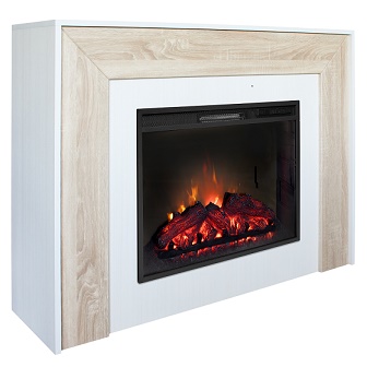 Каминокомплект (портал) JERSEY 25'5 WT F615 + (очаг) SPARTA 25.5 *1