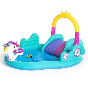 Игровой центр с бассейном Magical Unicorn от 2 лет, 274*198*137 см Bestway (53097)