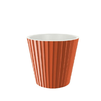 Кашпо пластм. "Sand" 15,8л d верха 320мм h302мм со вставкой, на Колёс.Франц..платан IG640410105*1/4