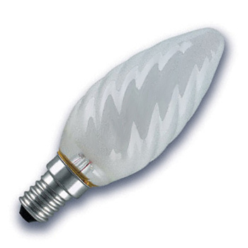 Лампа накаливания 40W Е14 свеча-витая матовая TDM SQ0332-0021 *10/100