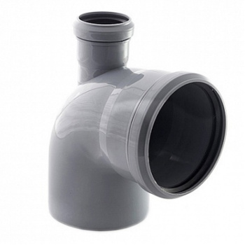 Отвод Ø 110 мм 90° с прямым выходом Ø 50 мм *1/14