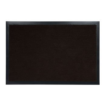 яяяКоврик 50*80 см влаговпитывающий ребристый коричневый "TRIP" "VORTEX" (арт.24191) *1/10