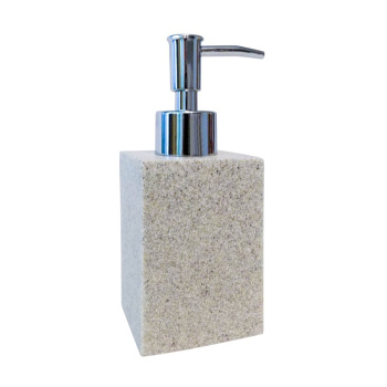 Дозатор для жидкого мыла Zenfort "Светлый камень" полирезина 106475 *1/24