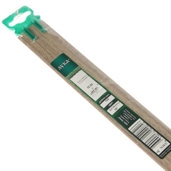 Порог-стык одноуровневый 37х1350 мм Лука ПС 03, дуб беленый