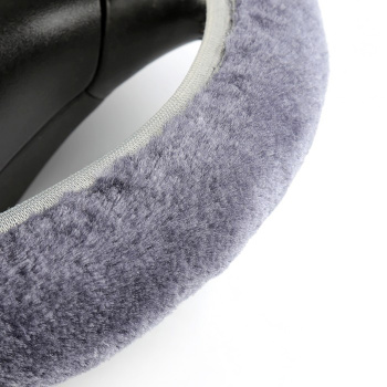 Оплетка TORSO, меховая, мультиразмерная, темно-серый 3120920