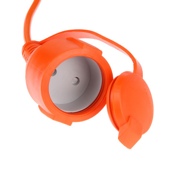 Удлинитель 1 розетка 40м б/з ПВС 2х0,75мм2 6А мощ.нагр 1300Вт Универсал УШ-6 *1/10