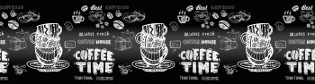 Панель АБС "Кофе тайм" самоклеящийся (фартук) (3,0*0,6м) *1