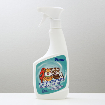 Поглотитель запаха и очиститель туалетов, клеток для животных и птиц "Уют" 180167