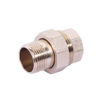 Соединитель с накидной гайкой прямой 3/4"(Ø20) М/П (американка) CTM CRAS0034 *10/70