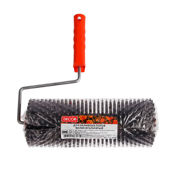 Валик игольчатый д/наливных полов 300мм "МАКСИ" высота иглы 28мм, (арт.111-8300) *1/10